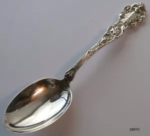 Unger Brothers Spoon "Les Circes" @ 5-3/4" Fancy Monogram - Picture 1 of 6