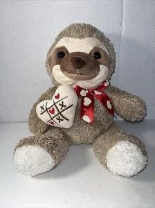 Dan Dee Sloth Tan Plush 12 Inch Stuffed Animal Toy - Picture 1 of 7