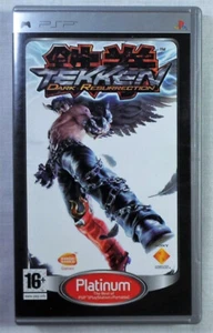 SONY PSP PAL EUROPEAN TEKKEN DARK RESSURECTION VIDEO GAME 100% COMPLETE CIB - Picture 1 of 13