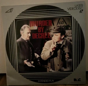 MURDER BY DECREE laserdisc SHERLOCK HOLMES EXTENDED PLAY - Picture 1 of 2