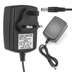 Power Supply Power Adapter AC/DC Adapter Battery Charger 3 Pin UK Plug - Picture 1 of 12