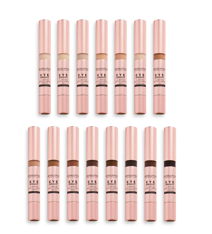 5 Pack: Makeup Revolution Eye Bright Under Eye Concealer *CHOOSE SHADE* - W11 - Image 1 of 1