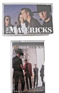 COUNTRY MUSIC CASSETTE TAPES  2 X THE MAVERICKS- HELL TO PARADISE-CRYING SHAME - Picture 1 of 3