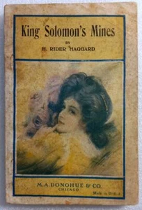 King Solomon's Mines by H. Rider Haggard - Donohue Modern Authors' Library #167 - Picture 1 of 6