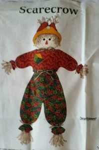 Vogelscheuche Stoff Panel ~ Dream Spinner VIP Cranston ~ Herbst Erntedank Deko - Bild 1 von 2