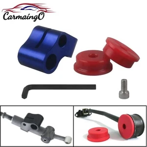 5-Speed Short Shifter Adapter w/ Bushing for Subaru Impreza 02-16 WRX 02-14 Blue - Picture 1 of 6