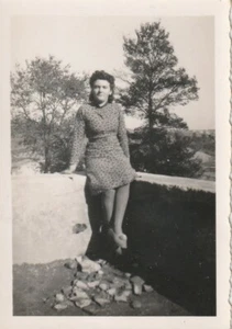  B2 - Foto Photo Fotografia anni 50 - Donna Abito  - Foto 1 di 1