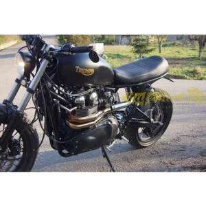 Scarico completo 2in2 MASS “Monstrous” TRIUMPH Bonneville/Thruxton/Scrambler ECE - Picture 1 of 3