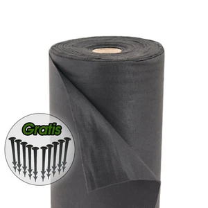 300m x 1m Unkrautvlies PES Gartenvlies Bodengewebe Unkrautfolie 190g %% - Bild 1 von 6
