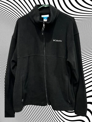 Columbia Sportswear Co. Black XL Long Sleeve Full Zip 2 Pockets & Drawstring - Image 1 of 4