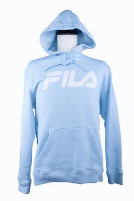 Sudadera con capucha pulóver azul claro de lana Fila para hombre **Nueva con etiquetas** Foto 1 de 3
