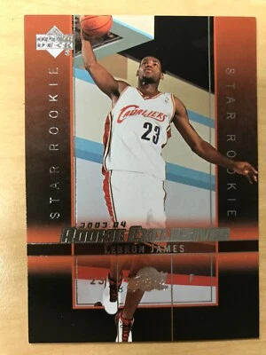 2003-04 Upper Deck Rookie Exclusives #1 LeBron James RC Cavaliers Lakers  Foto 1 de 2
