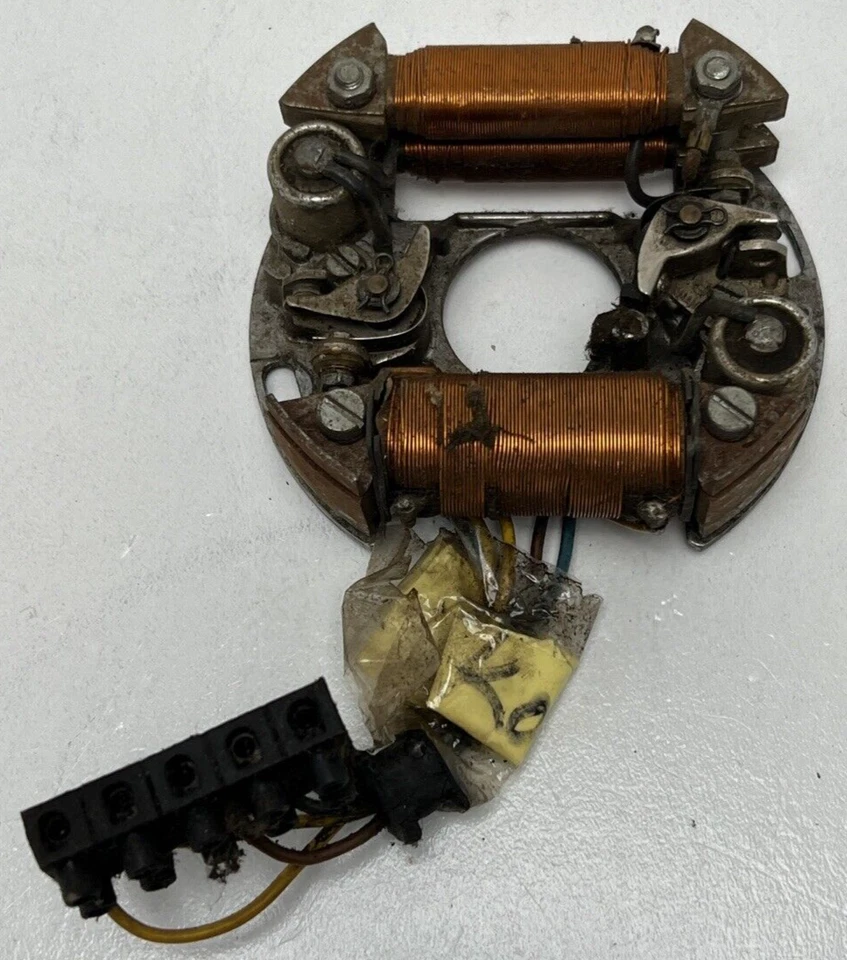 GENUINE BOSCH 1 217 032 188 STATOR ARMATURE PLATE KOHLER TWIN CYL ENGINE - Image 1 of 4