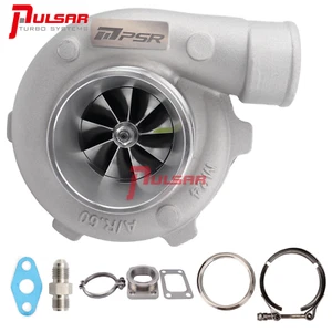 Pulsar PSR3076 Compact Ball Bearing Turbo Billet Wheel Vband 0.83 A/R+T4 Adapter - Picture 1 of 10