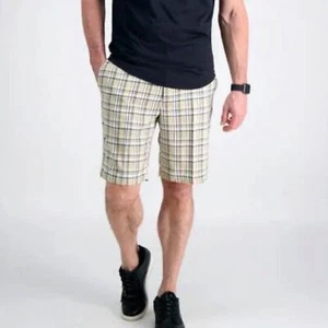 Tommy Bahama Shorts Mens 33 Checkered Paradise Nation Golf Casual Beach Relax - Picture 1 of 11