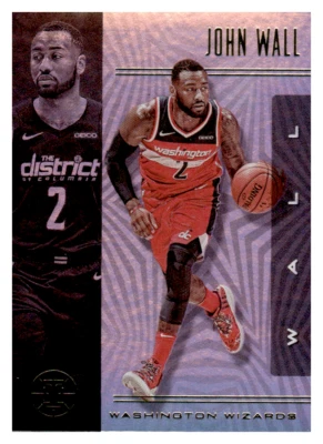2019-20 Panini Illusions #85 John Wall WIZARDS - Image 1 of 2