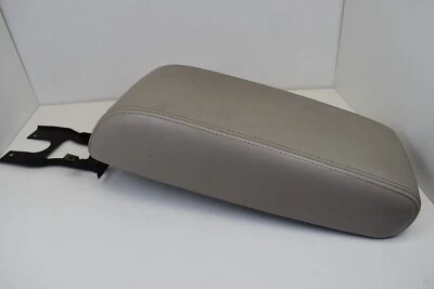 1999-2004 Cadillac Seville Console Armrest White Leather Armrest Lid OEM - Image 1 of 4