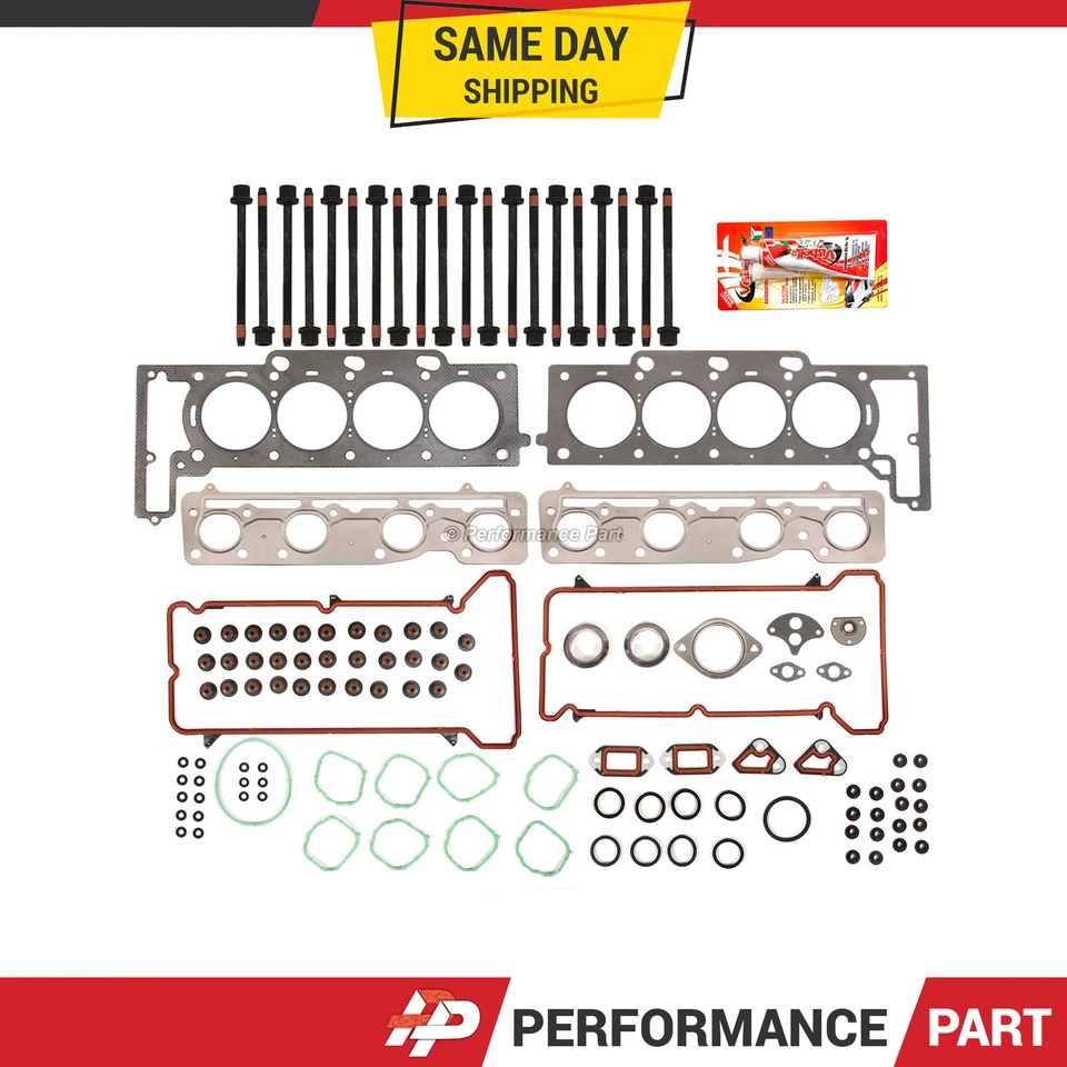 Juego de pernos de junta de culata para 06-11 Cadillac DTS Buick Lucerne 4.6 DOHC 32V VIN Y 9 Foto 1 de 4