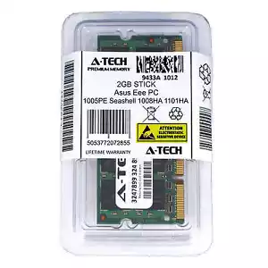 2GB SODIMM Asus Eee PC 1005PE Seashell 1008HA 1101HA 1201NL 4G Ram Memory - Picture 1 of 1