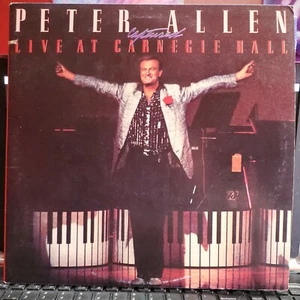 Peter Allen 2 LP Captured ! Live at Carnegie Hall, AL12-8275, 1985 - Picture 1 of 2
