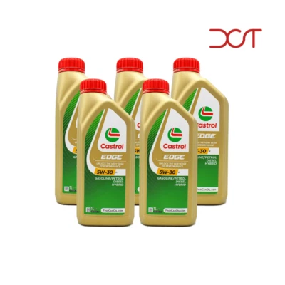 5 LITRI OLIO CASTROL EDGE 5W30 M BMW LONGLIFE 04 ACEA C3 MERCEDES 229.31 229.51 - Immagine 1 di 4