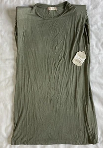 ALTAR'D STATE Women's Dress Size S Green Sleeveless Padded Shoulder USA MADE NWT - Picture 1 of 6