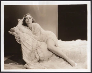 ADRIENNE AMES sexy leggy actress ORIG PHOTO 8x10 ca. 1931 pre-Code portrait - Picture 1 of 4
