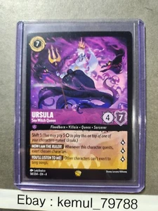 Ursula - Sea Witch Queen 58/204 Regular Legendary Lorcana Ursula's Return - Picture 1 of 2