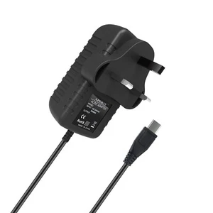 Adattatore da parete Regno Unito alimentatore caricabatterie piombo per Amazon Kindle Fire bambini tablet 7 - Foto 1 di 3