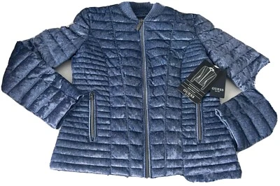 Guess Water Resistant  /Wind Proof “Jeans” Blue Size M - Image 1 of 4