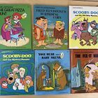 Vintage Hanna Barbera Book Lot- Wonder- Flintstones, Scooby Doo, Jetsons, Yogi