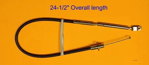 For Mopar X-LONG Accelerator CABLE A, B-Body Plymouth Dodge 340 383 440 Hi-Rise - Picture 1 of 3