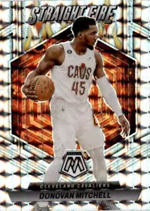 2022-23 Panini Mosaic #10 Donovan Mitchell Straight Fire Cavaliers - Picture 1 of 2
