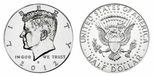 2012 D President Kennedy Half Dollar Fifty Cent Coin U.S Mint Roll Collectible - Picture 1 of 2