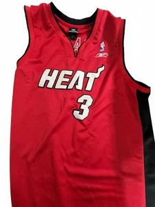Miami Heat #3 Authentic Nba Jersey, Size 3Xl - Picture 1 of 1