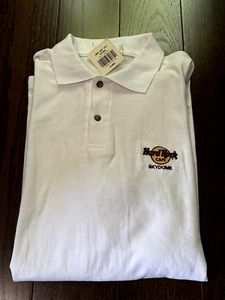 Hard Rock Cafe Skydome Polo weiß XL neu mit Etikett - Bild 1 von 3