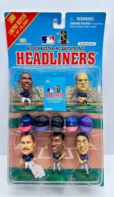 Headliners MLB 1998 béisbol edición limitada éxitos de taquilla adquisiciones nuevo en paquete Foto 1 de 4