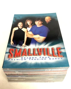 2005 Smallville Season 4 Complete Trading Card Set 1-90 Inkworks - Picture 1 of 5
