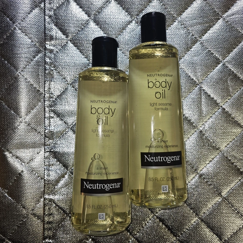 Neutrogena Light Sesame Formula Aceite Corporal, 8.5 fl oz Lote de 2 Foto 1 de 2