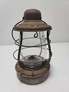 Vintage Laterne Embury Warschau NY Superior batteriebetrieben SELTEN c1920 - Bild 1 von 11