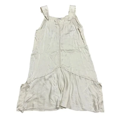 Vestido de seda MIUMIU de una pieza liso 38 abertura marfil envío gratuito de Japón USADO Foto 1 de 4