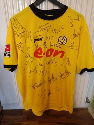 Trikot, Heimtrikot, Borussia Dortmund, Größe XL, 2003/2004, signiert,Eon,gool - Bild 1 von 3