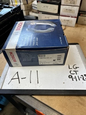 Bosch BS910 Juego de zapatas de freno traseras de 2 ruedas para Kia Rio5 Hyundai Accent Rio Foto 1 de 4