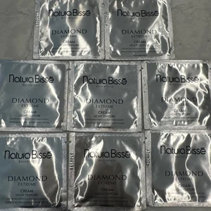 8 Natura Bisse Diamond Extreme Light Texture Cream .14 oz / 4ml ea sample packet - Picture 1 of 3