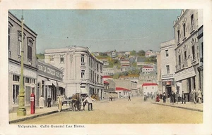Chile - VALPARAISO - Calle General Las Heras - Ed. Lit. E Imp. Moderna - Picture 1 of 2