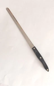 Cutco 1724 KN Brotmesser - Wellenschliff, 9,75 Zoll Klinge - brauner Griff - gebraucht - Bild 1 von 3