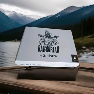 SINISTRO L'ULTIMO BARBARO SCATOLA VUOTA PER SIGARI IN LEGNO - Foto 1 di 12