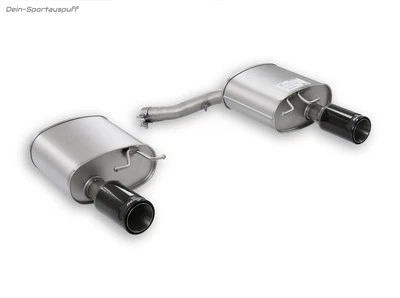 Escape deportivo dúplex Remus BMW Serie 6 E63 E64 645Ci 650Ci je98 mm Street Race negro Foto 1 de 4