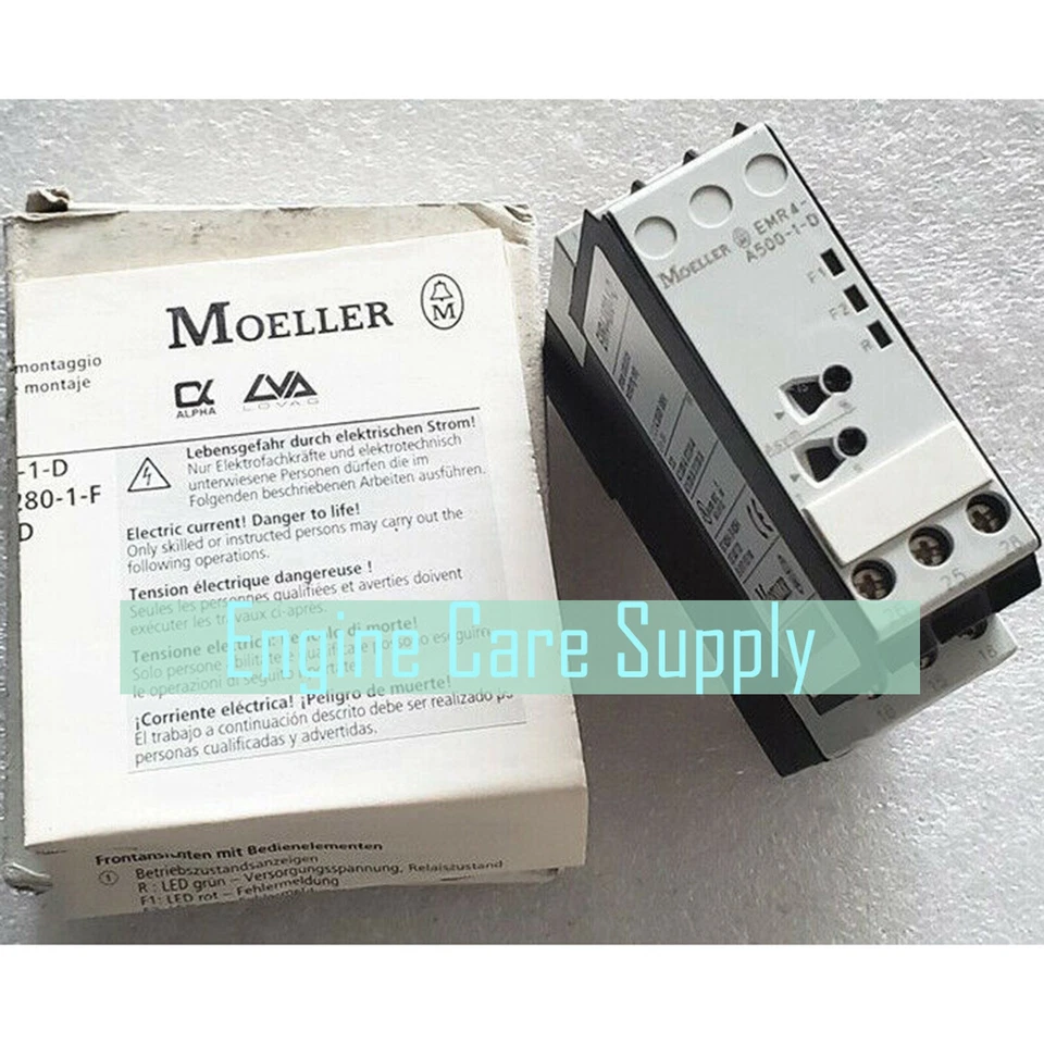 1PC New Eaton Moeller EMR4-A500-1-D Relay Expedited Shipping EMR4A5001D - Image 1 of 3
