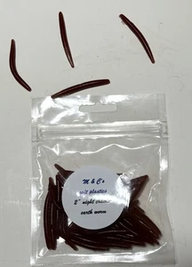 2" Weichplastik Nacht Raupenschnecke - Bild 1 von 2
